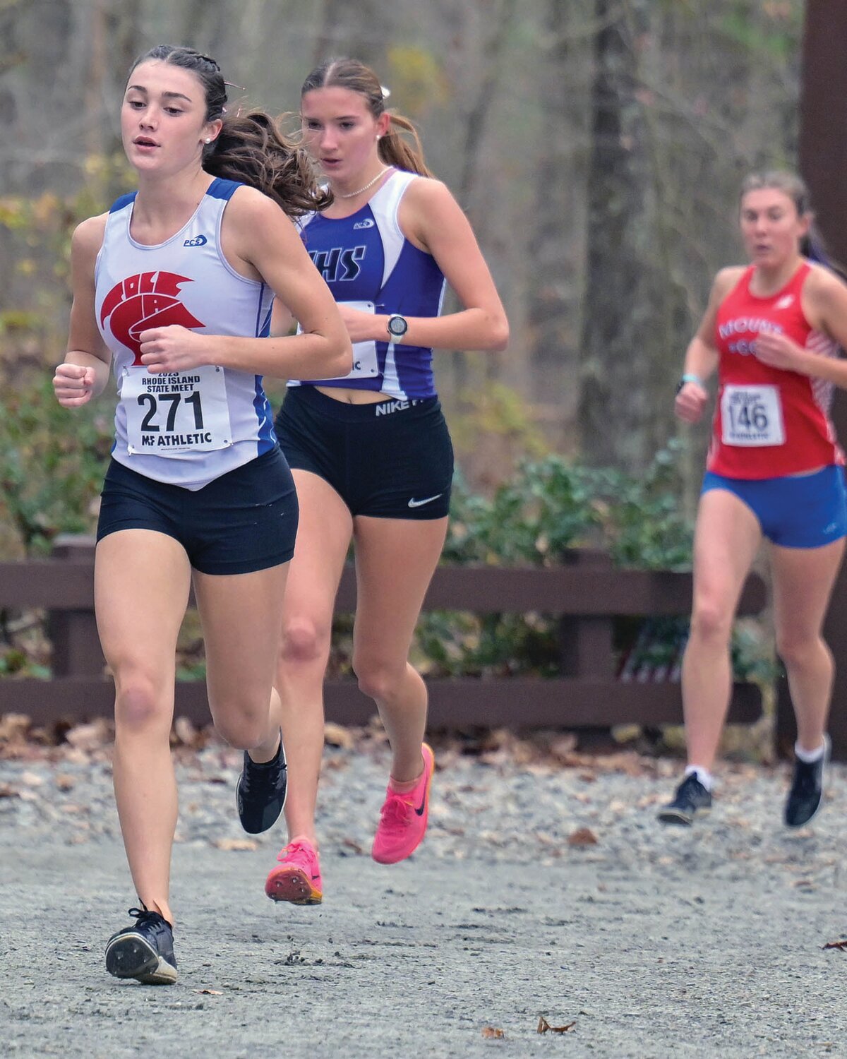 TOP 10: Toll Gate’s Alison Pankowicz, who finished in ninth place overall.